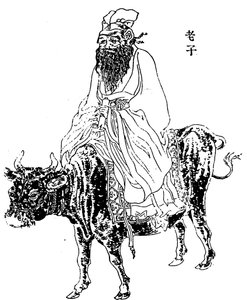 Lao-Tzu, antiker chinesischer Philosoph und Inspiration des Taoismus von Unbekannt