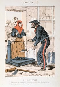 Le Chauffage, Belagerung von Paris von Unbekannt