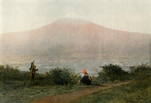 Le Fousi-Yama, Vulkan in Japan, Berg Fuji von Unbekannt