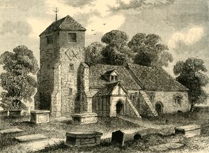 Lee Church im Jahr 1795, ca. 1878 von Unbekannt