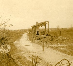 Les Hurlus, Nordfrankreich, um 1914-um 1918 von Unbekannt