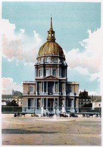 Les Invalides, Paris, um 1900 von Unbekannt