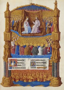 Les Très Riches Heures des Herzogs von Berry, Folio 126r - Paradies von Unbekannt