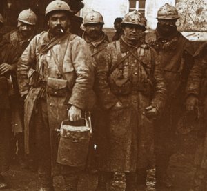 Les Éparges, Nordfrankreich, um 1914-1918
