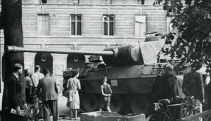 Befreiung von Paris, August 1944 von Unbekannt