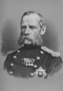 Generalleutnant Sir Frederick Roberts, britischer Soldat von Unbekannt