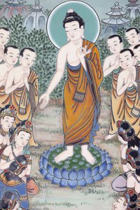 Leben Buddhas, Seoul, Südkorea von Unbekannt