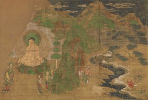 Leben des Buddha: Unterwerfung der Dämonen, frühes 15. Jahrhundert