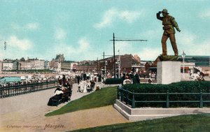 Rettungsbootdenkmal, Margate, Kent um 1905 von Unbekannt