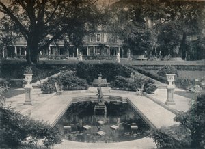 Lilienbecken und Westfront, The Hill, Hampstead Heath, ca. 1900 von Unbekannt