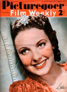 Linda Darnell 1923-1965, amerikanische Schauspielerin, 1940