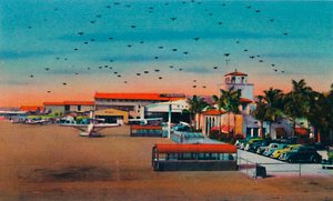 Lindbergh Field und Verwaltungsgebäude. San Diego, Kalifornien, um 1941 von Unbekannt