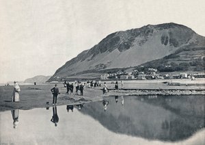 Llanfairechan - Das Dorf und der Penmaenmawr-Berg, 1895