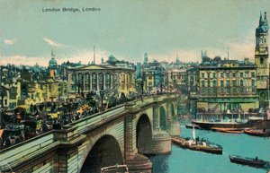 London Bridge, London, um 1910