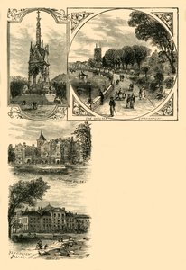 London. Die westlichen Vororte, um 1876