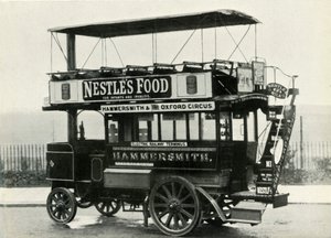 Londoner Dampfbus, 1902, 1947 von Unbekannt