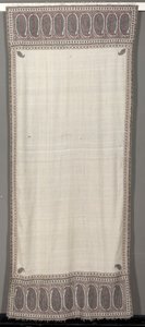 Langer Schal, um 1815 von Unbekannt