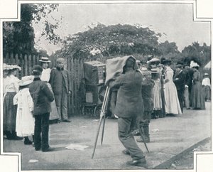 Bitte lächeln!, London, um 1903