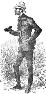 Lord Chelmsford, Porträt von einem Offizier kurz vor der Schlacht von Ulundi, um 1880 von Unbekannt
