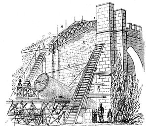 Lord Rosses 72 Zoll (1,8 m) Spiegelteleskop, 1849