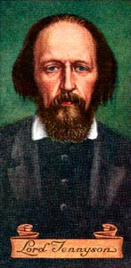 Lord Tennyson, aus einer Serie von Zigarettenkarten, 1935 von Unbekannt