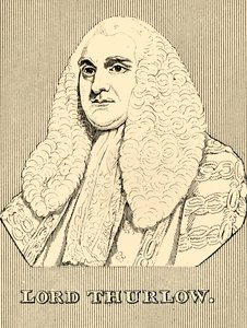 Lord Thurlow, 1731-1806 von Unbekannt