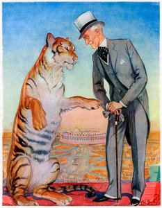 Lord Willingdon und Freund, 1934