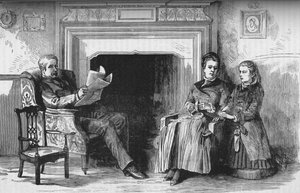 Lord und Lady Wolseley und ihre Tochter, ca. 1882-85
