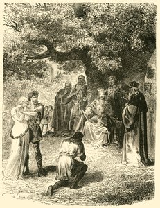 Ludwig IX., Rechtsprechung im Wald von Vincennes, 13. Jahrhundert, 1890