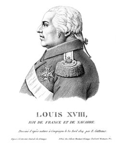 Ludwig XVIII., König von Frankreich, 1814