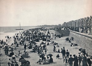 Lowestoft - Am Strand, 1895