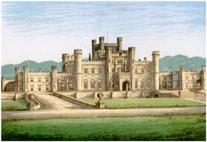 Lowther Castle, Westmorland, Heim des Earl of Lonsdale, ca. 1880 von Unbekannt