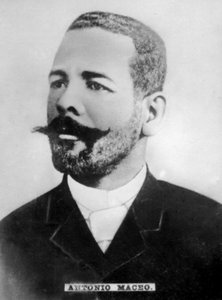 Generalleutnant Jose Antonio Maceo Grajales 1845-1896, kubanische Unabhängigkeitsarmee, ca. 1910 von Unbekannt