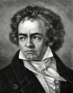 Ludwig van Beethoven, deutscher Komponist, 1770-1827