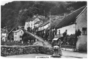 Lynmouth, Devon, England, 1936