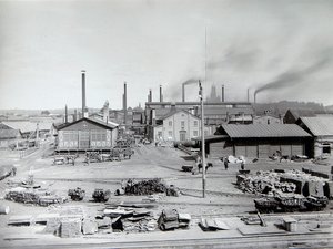 Lysva Eisenhütte, Russland, 1900er Jahre