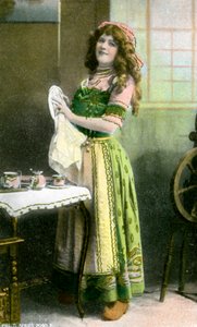 Mabel Love 1874-1953, englische Schauspielerin und Tänzerin, 1903