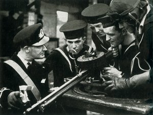 Maschinengewehrunterricht, Fleet Air Arm, ca. 1943 von Unbekannt