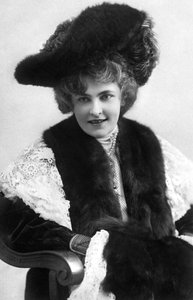 Madge Lessing 1866-1932, deutsche Schauspielerin, 1900er
