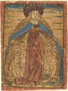 Madonna als Beschützerin von Unbekannt