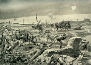 Mafeking: Eloffs verzweifelter Angriff am Vorabend der Entlastung, 1901 von Unbekannt