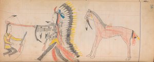 Maffet Ledger: Zeichnung, ca. 1874-81 von Unbekannt