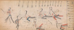 Maffet Ledger: Zeichnung, ca. 1874-81 von Unbekannt