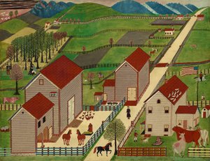 Mahantango-Tal-Farm von Unbekannt