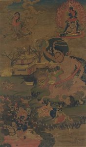 Mahasiddha Damarupa, 18. Jahrhundert von Unbekannt