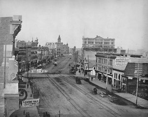 Hauptstraße, Winnipeg, Manitoba, um 1897