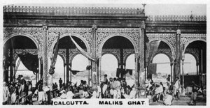 Maliks Ghat, Kalkutta, Indien, ca. 1925 von Unbekannt