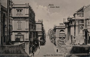 Malta - Strada Reale von Unbekannt
