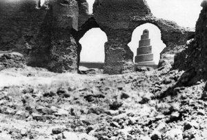 Malwiya-Turm, Mesopotamien, 1918 von Unbekannt