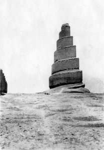 Malwiya-Turm, Samarra, Mesopotamien, 1918